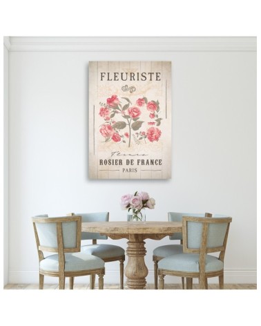 Bild auf Leinwand - Vintage-Blumen | Feeby