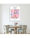 Obrazy nowoczesne - Kolorowe kwiaty piwonii Shabby Chic