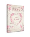 Obrazy dekoracyjny na ścianę - Serce Kwiaty Shabby Chic