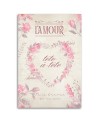 Obrazy dekoracyjny na ścianę - Serce Kwiaty Shabby Chic