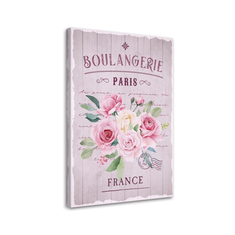 Leinwanddruck - Vintage-Rosenstrauß | Feeby