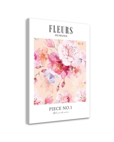 Leinwandbild - Blumen in Frankreich | Feeby