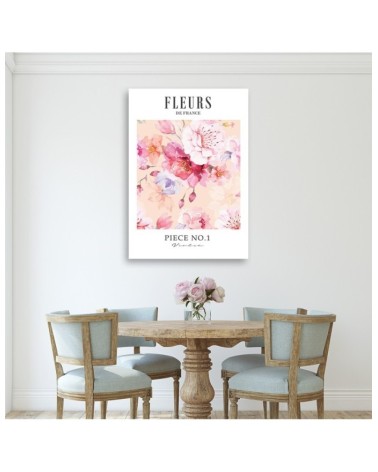 Leinwandbild - Blumen in Frankreich | Feeby