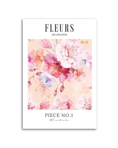 Leinwandbild - Blumen in Frankreich | Feeby