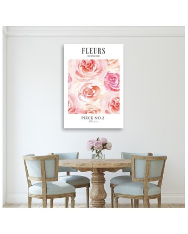 Leinwandbild - Blumen in Frankreich | Feeby