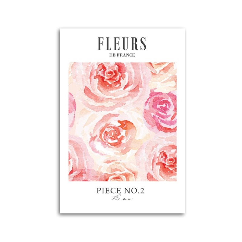 Leinwandbild - Blumen in Frankreich | Feeby