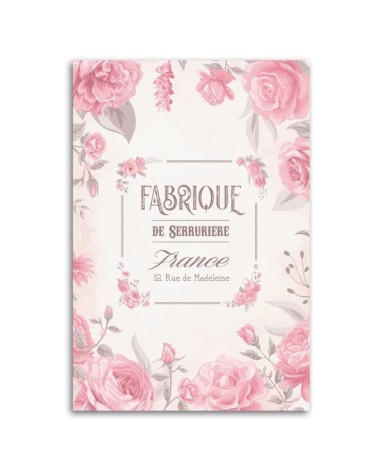 Modernes Wandbild - Blumen im Vintage-Stil | Feeby