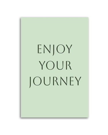 Leinwandbild modern - Inschrift Genieße den Moment | Feeby