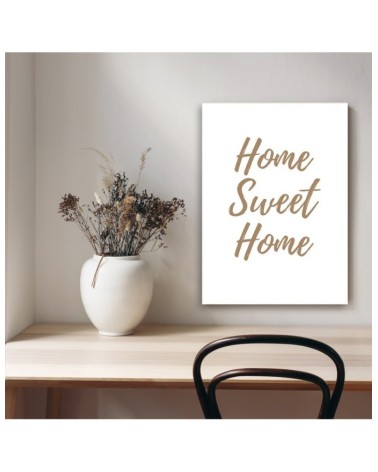 Leinwandbild - Inschrift Home Sweet Home | Feeby