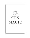 Obraz dekoracyjny na płótnie - Napis Sun Magic