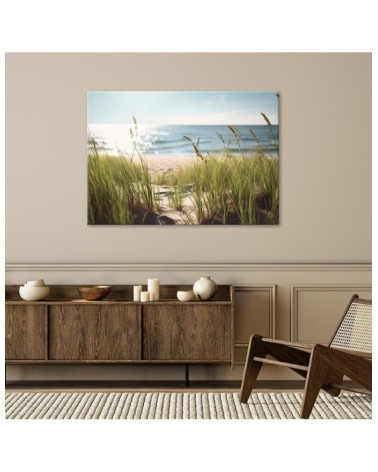 Leinwandbild - Dünen am Meer | Feeby