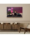 Obraz nowoczesny na ścianę - Orchidea Kamienie Zen Spa