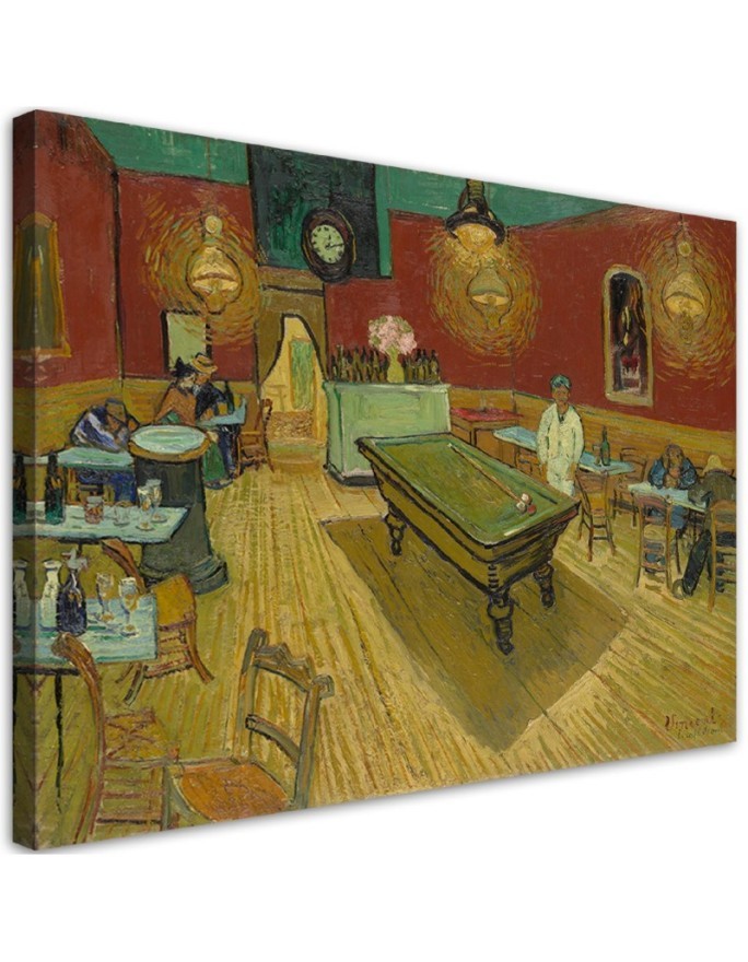 Leinwandbild - Nachtcafé Vincent van Gogh | Feeby
