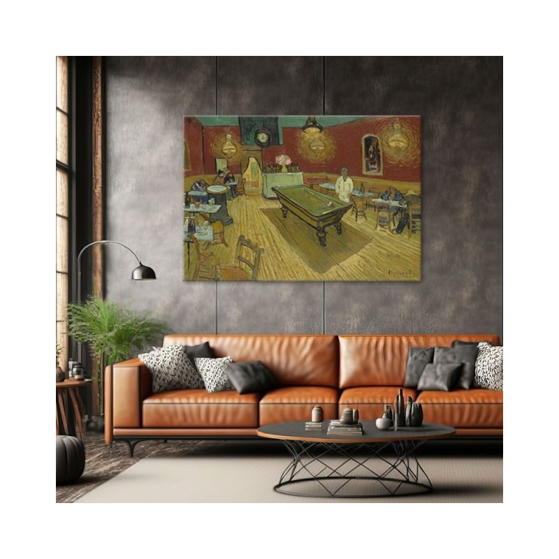 Leinwandbild - Nachtcafé Vincent van Gogh | Feeby
