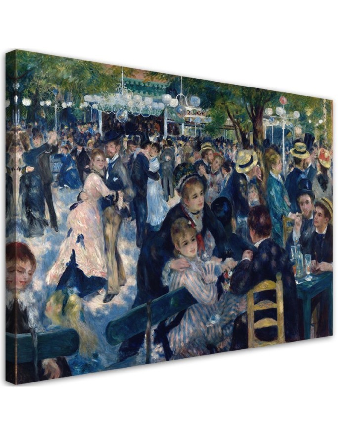 Canvas print- Auguste renoir Ball at the Moulin de la Galette | FEEBY