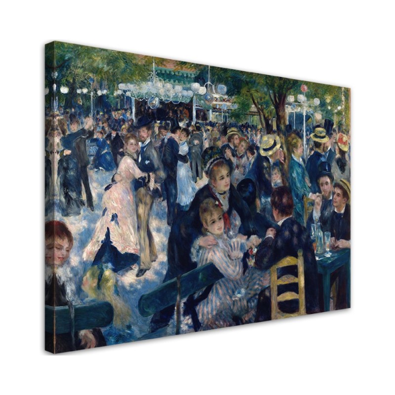 Canvas print- Auguste renoir Ball at the Moulin de la Galette | FEEBY
