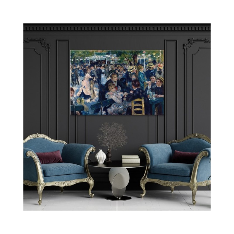 Bild - Ball in der Moulin de la Galette Auguste Renoir | Feeby