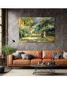 Canvas painting - A Garden in Montmartre | FEEBY