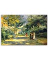Canvas painting - A Garden in Montmartre | FEEBY