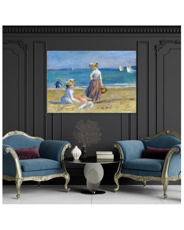Leinwandbild - Auguste Renoir Am Strand | Feeby