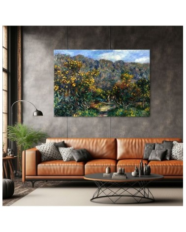 Leinwandbild - Landschaft mit Mimosen - Auguste Renoir | Feeby