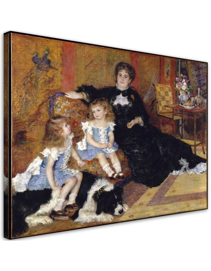 Canvas painting - Mrs Charpentier with her children | FEEBY