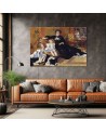 Canvas painting - Mrs Charpentier with her children | FEEBY