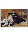Obraz na płótnie - Pani Charpentier z dziećmi - Auguste Renoir | FEEBY