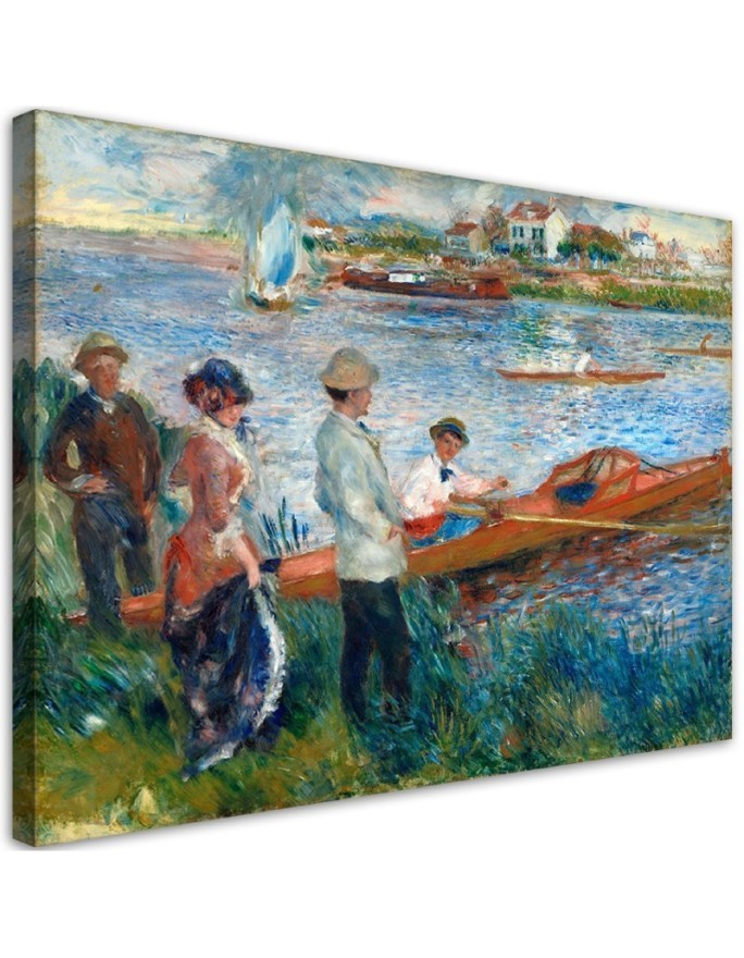 Canvas print reproduction - Rowers in Chatou | FEEBY