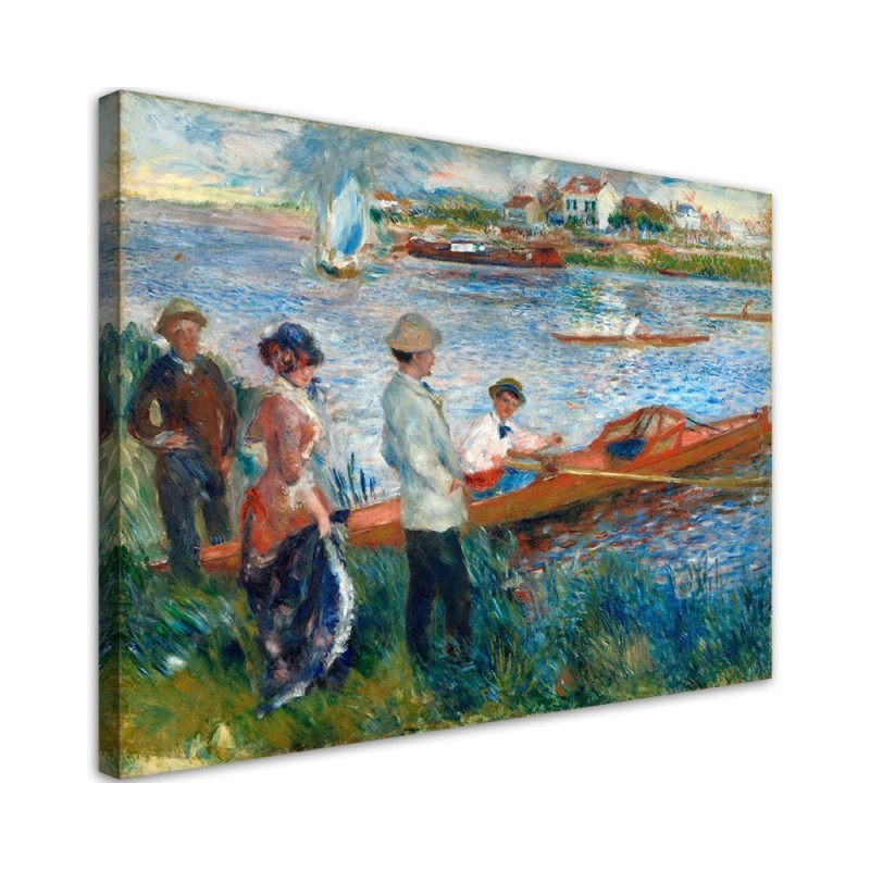 Canvas print reproduction - Rowers in Chatou | FEEBY