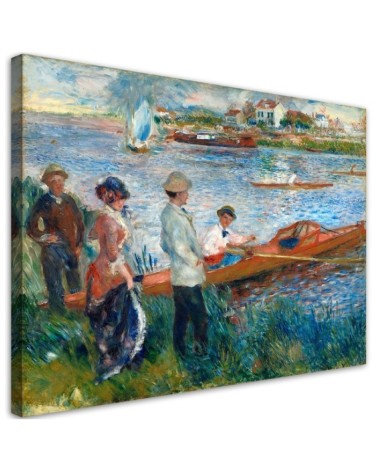 Canvas print reproduction - Rowers in Chatou | FEEBY