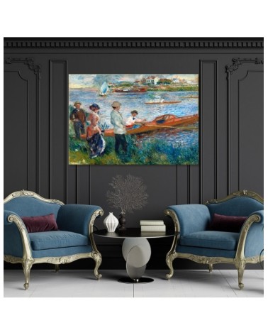 Modernes Wandbild - Ruderer bei Chatou - Auguste Renoir | Feeby