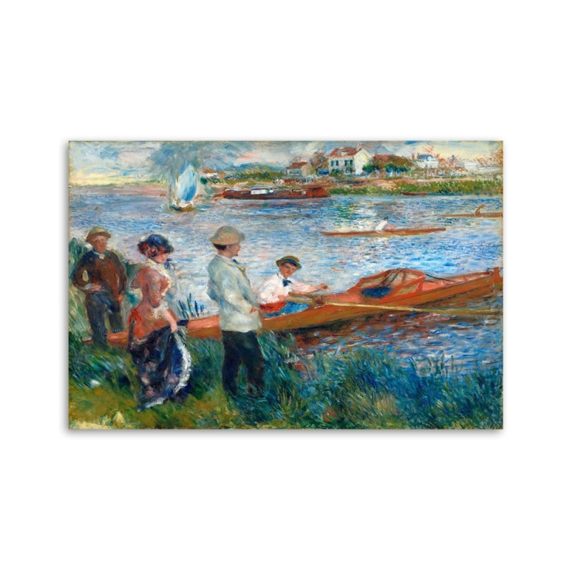 Modernes Wandbild - Ruderer bei Chatou - Auguste Renoir | Feeby