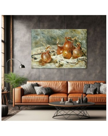 Dekoratives Leinwandbild - Zwiebeln - Auguste Renoir | Feeby