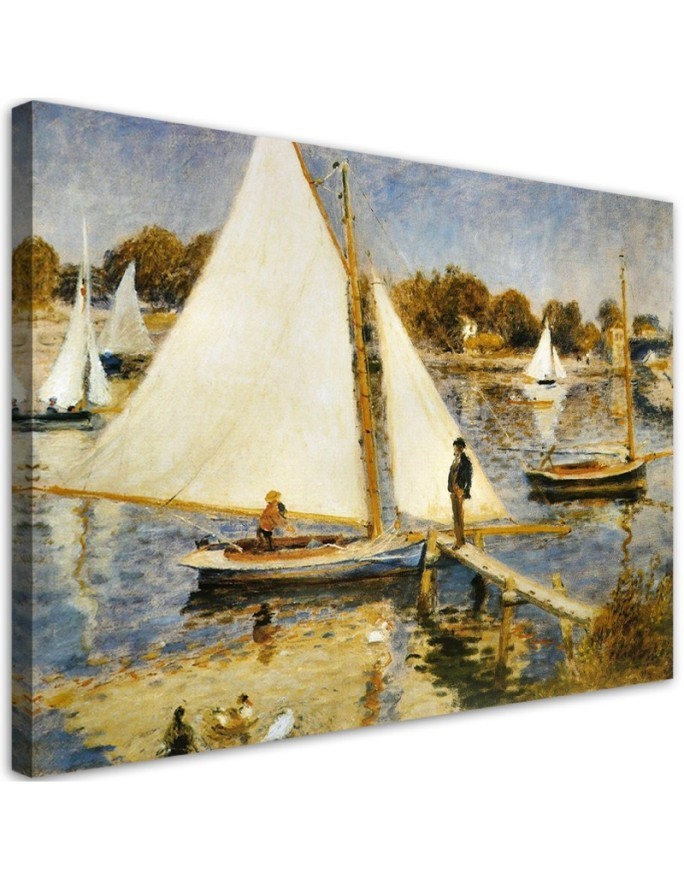 Canvas painting - The Seine at Argenteui | FEEBY