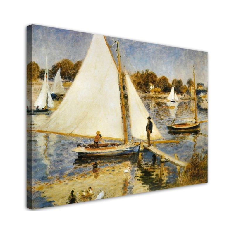 Canvas painting - The Seine at Argenteui | FEEBY
