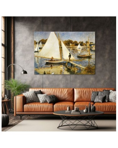 Leinwandbild - Die Seine bei Argenteui - Auguste Renoir | Feeby