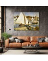 Canvas painting - The Seine at Argenteui | FEEBY