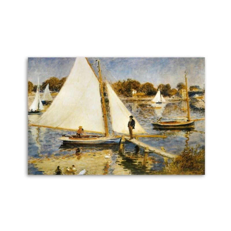 Leinwandbild - Die Seine bei Argenteui - Auguste Renoir | Feeby