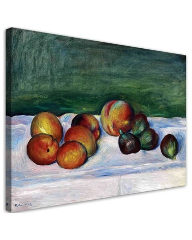 Canvas print reproduction - Still-life with apricots and figs | FEEBY