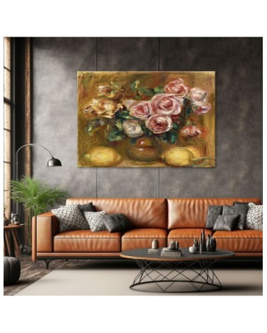 Leinwanddruck - Blumenstrauß aus Rosen - Auguste Renoir | Feeby
