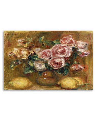 Leinwanddruck - Blumenstrauß aus Rosen - Auguste Renoir | Feeby