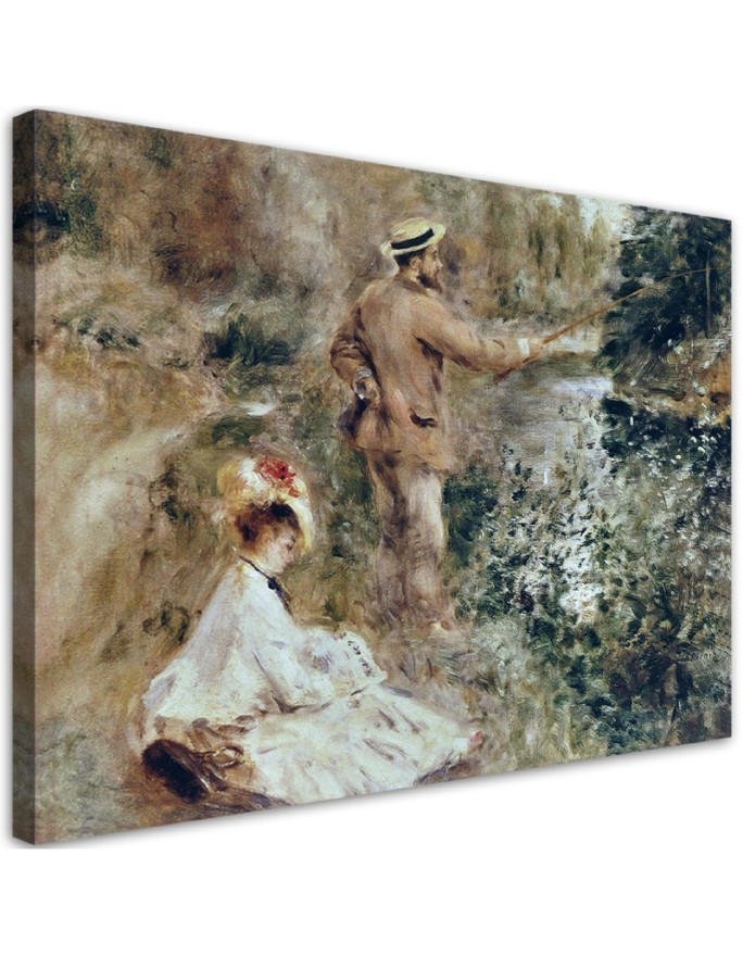 Leinwandbild - Angler - Auguste Renoir | Feeby