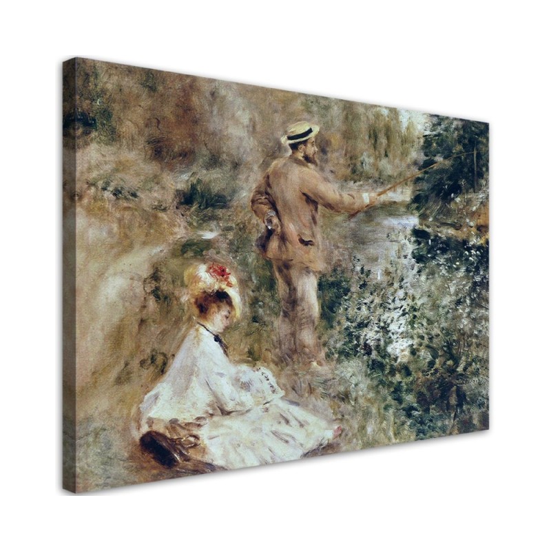 Leinwandbild - Angler - Auguste Renoir | Feeby