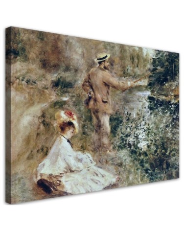 Leinwandbild - Angler - Auguste Renoir | Feeby