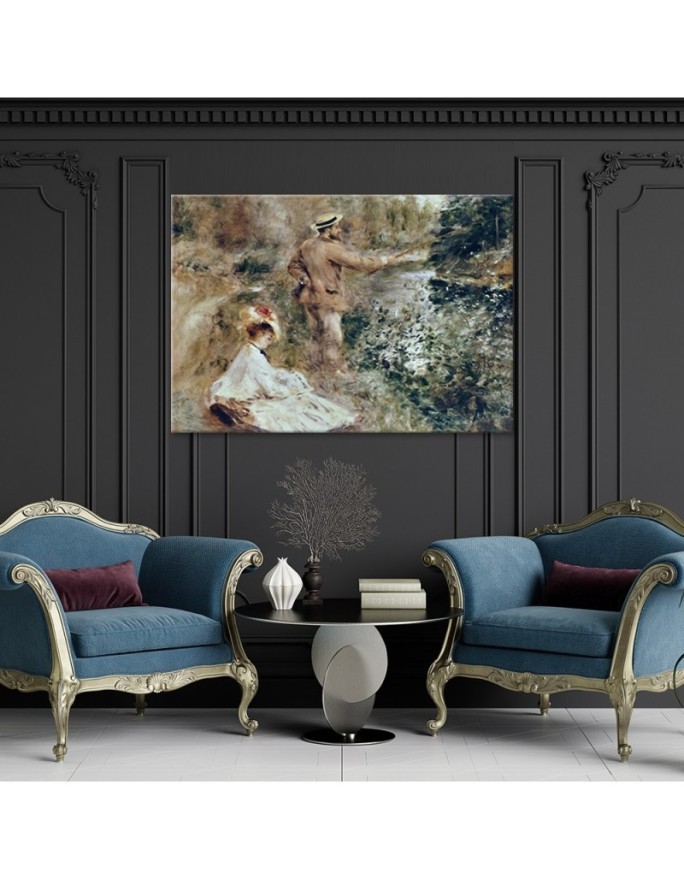 Reprodukcja obrazu - Wędkarz - Auguste Renoir | FEEBY