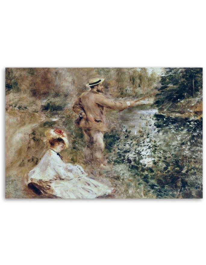 Reprodukcja obrazu - Wędkarz - Auguste Renoir | FEEBY