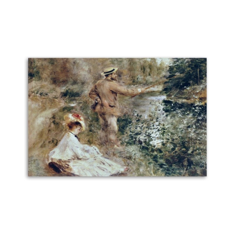 Leinwandbild - Angler - Auguste Renoir | Feeby