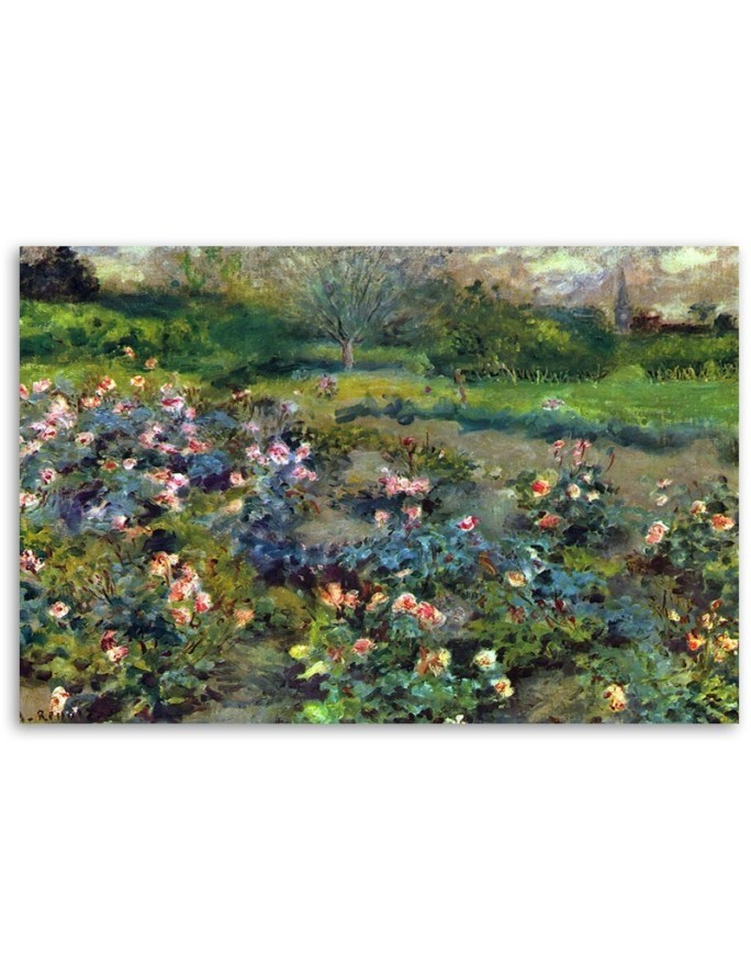 Obraz reprodukcja - Gaj różany - Auguste Renoir | FEEBY