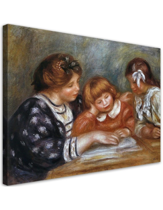 Leinwandbild modern - Unterrichtsstunde - Auguste Renoir | Feeby